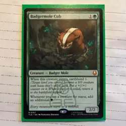 Badgermole Cub M 0167-MTG Avatar The Last Airbender MYTHIC (Non Foil) NM/MINT - Image 1