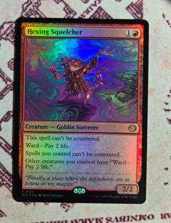 MTG Foil Hexing Squelcher Lorwyn Eclipsed Magic the Gathering NM - Image 1