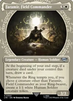 Showcase FARAMIR, FIELD COMMANDER x4 mtg NM-M Lord of The Rings Unc - Image 1