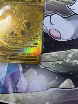 Mega Lucario ex (188/132) Hyper Rare Gold - Pokemon Mega Evolution TCG Mint - Image 5