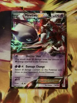🔥 M Mewtwo EX Holo Breakthrough 64/162 Mint/Near Mint XY Pokemon TCG (Mega) - Image 4