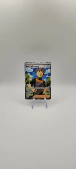 Pokemon TCG: Brock's Scouting #179/159 Journey Together Ultra Rare Card NM - Image 2