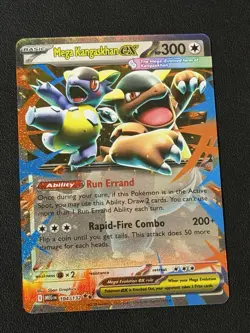 Pokemon 2025 Mega Evolution Mega Kangaskhan Ex #104/132 Double Rare NM - Image 1