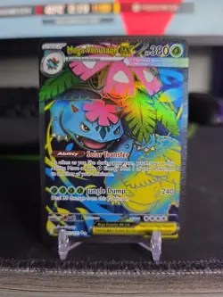 Mega Venusaur ex 155/132 ME01: Mega Evolution - Pokemon Card - NM - Image 1