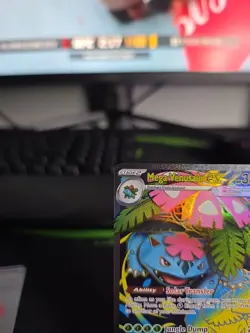 Mega Venusaur ex 155/132 ME01: Mega Evolution - Pokemon Card - NM - Image 2