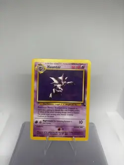 Pokemon TCG Haunter Fossil 21/62 Unlimited Regular Non-Holo Card WOTC LP - Image 1