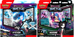 2 Pokemon TCG Rival Battle Deck Bundle Steven & Marnie New Sealed - Image 1