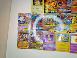 RARE ONLY Pokemon Card Lot Full Art,EX,GX,Shinys,Holographics,Break+card Sleaves - Image 3
