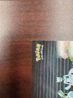 Round One Equals Defeat #26 Topps Pokemon Movie Mewtwo Strikes Back LP Blue Logo - Image 3