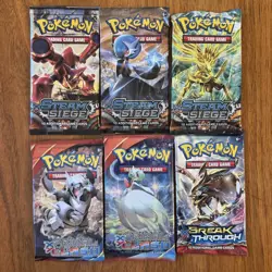 Pokemon XY Booster Pack Lot – Steam Siege Primal Clash BREAKthrough – Sealed - Image 1