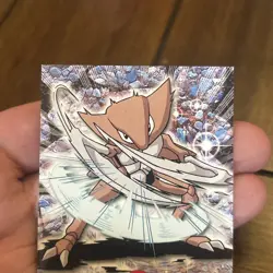 2000 Topps Pokemon TV Animation Ed Series 3 Non Holo #141 Kabutops Blue Logo - Image 2