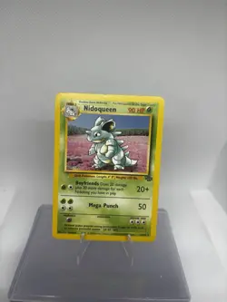 Pokemon TCG Nidoqueen Jungle Card 23/64 Unlimited Rare LP Condition - Image 1