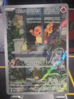 Pokemon TCG Charmander 044 Promo Full Art Holo Black Star Promo - Image 3