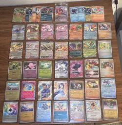 POKEMON TCG Random Lot Of 47 Cards: Trainers, EX, Promos, PokeBalls - Image 1