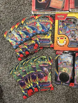 Huge Pokemon Lot Ascended Heroes Tech Sticker Pokemon Day Phantasmal Flames Pack - Image 2