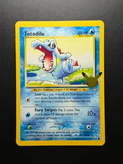Totodile 81/111 Johto Starters Pokemon Celebrations First Partner Jumbo English - Image 1