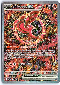 Oricorio Ex Phantasmal Flames UPC 024 Black Star Promo Pokemon TCG - Image 1