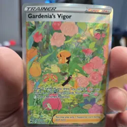 NM-Mint Gardenia's Vigor - GG61/GG70 - Ultra Rare Pokemon Crown Zenith - Image 1
