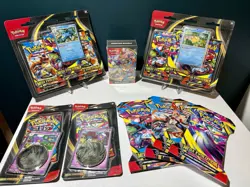 Mega Evolution Pokemon TCG Mixed Sealed Lot - Bundle, Blisters, Sleeved Art Set - Image 1