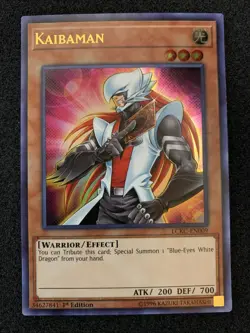 Yu-Gi-Oh! Kaibaman (LCKC-EN009) Legendary Collection Kaiba 1st Ed NM - Image 1