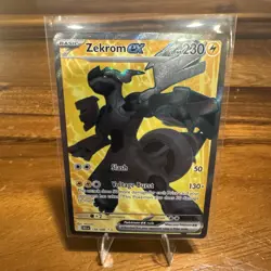 Zekrom ex 158/086 Ultra Rare Black Bolt - Pokemon TCG - Pack Fresh Near Mint NM - Image 1