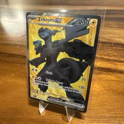 Zekrom ex 158/086 Ultra Rare Black Bolt - Pokemon TCG - Pack Fresh Near Mint NM - Image 2