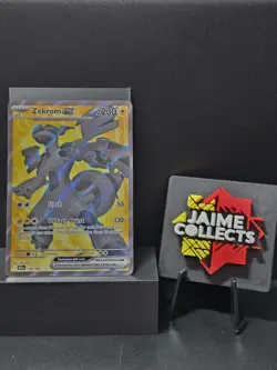 Pokemon Zekrom ex 158/086 Scarlet & Violet Black Bolt Holo Full Art Near Mint - Image 1