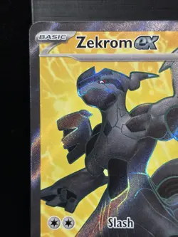 Pokemon Zekrom ex 158/086 Scarlet & Violet Black Bolt Holo Full Art Near Mint - Image 5