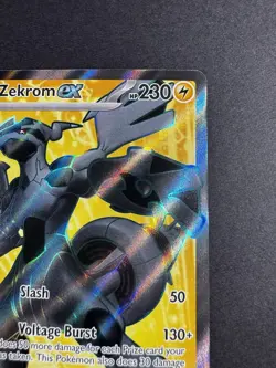 Pokemon TCG Zekrom EX Black Bolt 158/086 English Near Mint - Image 2