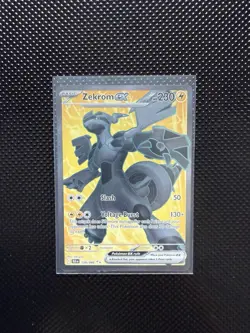 Zekrom EX 158/086 Black Bolt Full Art Ultra Rare Near Mint Pokemon - Image 1