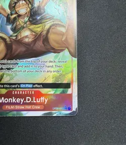 Monkey.D.Luffy (Alternate Art) OP06-013 Wings of the Captain Foil - Image 4