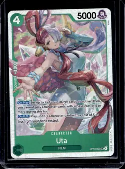 2025 One Piece Carrying on His Will OP13 Uta Super Rare #OP13-023 - Image 1