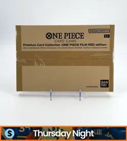 ONE PIECE TCG PREMIUM CARD COLLECTION FILM RED EDITIONS SEALED BOX - Image 1