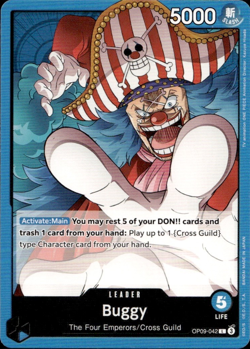One Piece - OP09-042 - Buggy (042) - L - JC - Image 1
