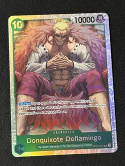 Donquixote Doflamingo OP04-031 - SR - Kingdoms of Intrigue - One Piece TCG NM/M - Image 1