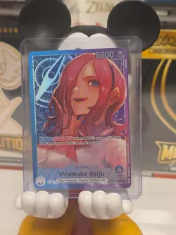 One Piece Wings Of The Captain Vinsmoke Reiju OP06-042 Leader Alt Art Mint - Image 1
