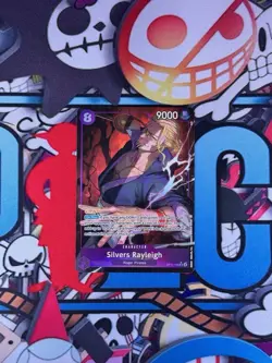 One Piece Carrying On His Will Silvers Rayleigh OP13-066 SR Alt Art English - Image 1