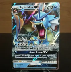 Gyarados GX 18/111 Ultra Holo Crimson Invasion Near Mint Foil Pokemon TCG Card - Image 1