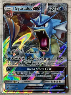 Gyarados GX 18/111 – Sun & Moon Crimson Invasion – Pokemon TCG NM - Image 1