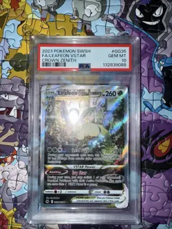 Leafeon VSTAR GG35/GG70 Pokemon Card Crown Zenith - PSA 10 - Image 1