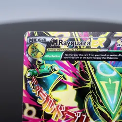 M Rayquaza EX 105/108 Roaring Skies Pokemon TCG Full Art Ultra Rare 2015 MP✨ - Image 3