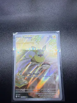 Yamper 99/94 Illustration Rare Pokemon TCG ME02: Phantasmal Flames NM - Image 2