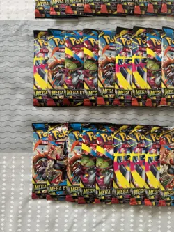 30x Mega Evolution Booster Packs New in Hand Pokemon TCG Sealed Lot Bundle of 30 - Image 4