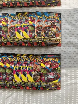 30x Mega Evolution Booster Packs New in Hand Pokemon TCG Sealed Lot Bundle of 30 - Image 5