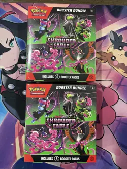 Pokemon TCG Shrouded Fable Booster Bundle Lot of 2 New/Sealed - 12 Packs - Image 1