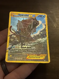 Pokemon TCG Gyarados-EX BREAKPoint 123/122 Holo Secret Rare Fire Card Foil Gold - Image 5