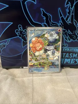 Pokemon TCG Castform Sunny Form 195/191 Illustration Rare Surging Sparks - Image 1