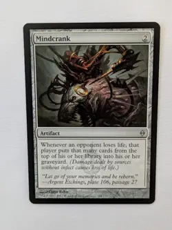 Mindcrank Magic the Gathering (144/181) New Phyrexia NM - Image 1