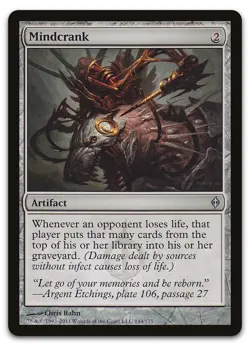 Mindcrank #144 (NM) New Phyrexia NPH Magic MTG - Image 1