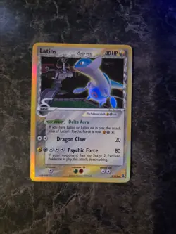 Pokemon TCG EX Delta Species #9/113 Latios (Delta Species) Holo Rare - MP Card - Image 1